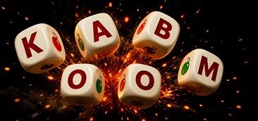 Kaboom letter dice
